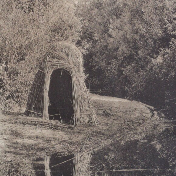 FISHING CAMP - LAKE POMO #108 Edward Sheriff Curtis Print - Picture 4 of 16